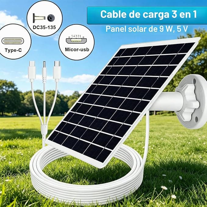 Painel solar de 9 W/5 V  2